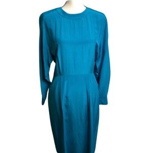 NWT Vintage Barrie Pace Silk Dress